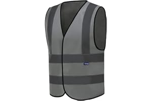 AYKRM 12 Farben Sicherheitsweste Warnweste Reflektierendes WarnschutzWeste Warnweste mit Reflektorstreifen Arbeitsweste