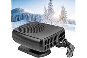 DONGCILL 12V Heizlüfter Auto 200W, Heizung Auto, Autoheizung 12V Zigarettenanzünder, Tragbar Akku Standheizung, KFZ Heizung 12V, Scheibenheizung Auto, Car Heater, Auto Heizung, für Wohnmobil Camper LKW PKW