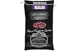 Guillermo | Alubia roja alavesa - Saco 500 g. | Gourmet | Calidad Extra | Alto contenido en proteína vegetal | Ideales para guisos y potajes