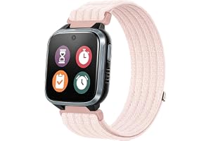 Aurrain 16mm Mjuk nylon klockarmbandet Kompatibel Xplora X5/XGO2/XGO3,nylon sport klockarmbandet för Xplora X5 Play/XGO2/XGO3