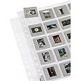 Hama 25 Slide Sleeves for Framed Slides | Slide Archiving in 5x5cm Format | Up to 500 Slides | Transparent