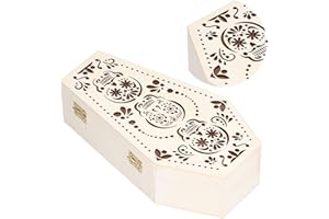 01 02 015 Boîte funéraire pour hamster, cercueil funéraire créatif pour animaux de compagnie de style gothique unique pour boîte de cercueil pour petits animaux de compagnie pour décoration de fête(#1)