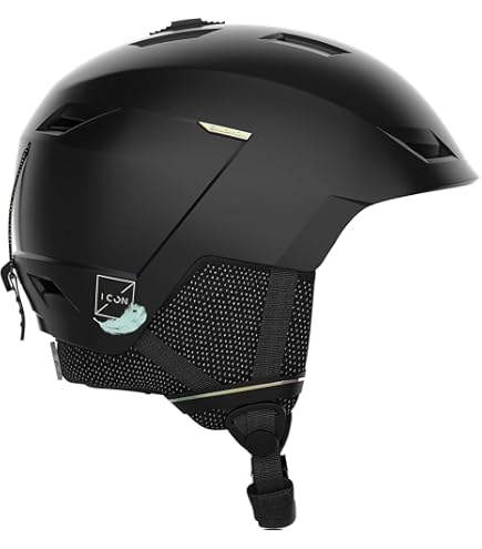 SALOMON PIONEER LT VISOR Lサイズ （BLACK） Kask Salomon Pioneer LT Black/Silver 2026 - Salomon