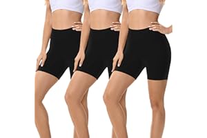 FALARY Shorty Femme sous Jupe Legging Court Anti Frottement Cuisse Boxer Short Cycliste Femme Douce Lot de 3