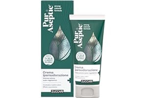 Zuccari PurAseptic Crema Ipersudorazione, Tubo da 75ml, Con Silver Tea Tree Oil, Tropolone e Allume di Potassio, Trattamento Sudo-Regolatore per Sudorazione Eccessiva