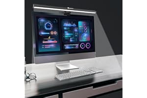 ‎VANSKY Vansky Monitor Lamp Bar Screen: Computer Screen USB LED Monitor Light 24-32 Inch Lighting Dimming 3 Light Modes - PC E Reading Pro Touch Adjustable Lightbar Monitor Eye Care