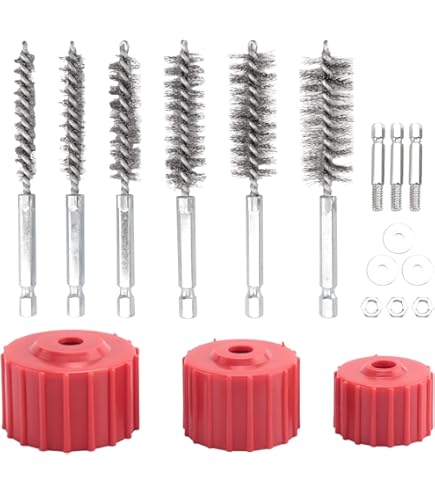 1/2inch Metalen Koperen Pijpreiniger Met 1 Vervangbare Borstels Pijpreinigingsborstel Buisreiniging Brus 1/2inch Metalen Koperen Pijpreiniger Met 1 Vervangbare Borstels Pijpreinigingsborstel Buisreiniging Brus