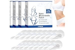 TBEAUTFAVE 16PCS SMGT-G-L/P Nano Patch-Nano Microneedle Patches, Patches,Microneedle Patch for Women&Men, Skin Firming Patch,Body Shaping Stickers, 7-Day Fast Results,Gentle & Effective