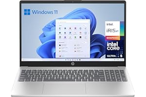 HP 15-fd1004ns- Ordenador portátil de 15.6" Full HD (Intel Ultra 5-125H, 16GB RAM, 512GB SSD, Intel Iris Xe Graphics, Windows 11) Silver - Teclado QWERTY Español