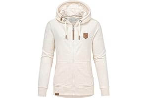 REPUBLIX Damen Sweatjacke Hoodie Sweatshirt Pullover Zipper Jacke RD-020