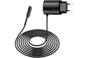 PANLOUTING Sostitutivo Cavo di Ricarica 12V per Rasoio Elettrico Braun Serie 1/2/3/4/5/7/9, 370 3040S 310S 340S 720S-4 7865cc 9090cc