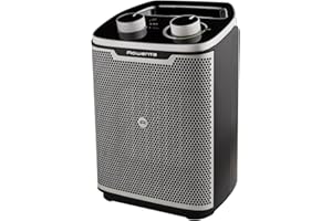 Rowenta Intense Comfort, Calefactor, 2000 W de potencia, Eficiencia energética, Modo Eco, Silencioso, Apagado automático, diseño moderno, Fácil transporte, SO9330F0