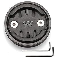 BSSOK Cykeldatorhållare för Garmin, cykelfäste för Garmin Edge 200, 500, 510, 800, 810, 1000, 1030 (Svart Wahoo A)