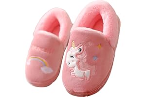 Lvptsh Pantofole Bambine Inverno Caldo Ciabatte Bambino Pantofole Ragazze Home Slipper Invernali Scarpe di Cotone Antiscivolo
