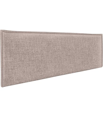 DHOME Effen corduroy hoofdeinde met knopen 90x115 met bedpoten 80/90
