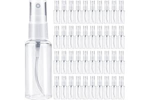 DKBT 40 sztuk butelek z rozpylaczem, małe 20 ml, mini do napełniania plastikiem