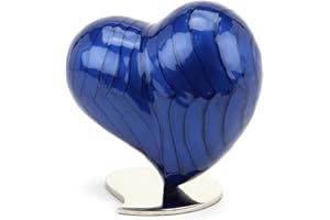 Urns UK Asche Urne, Herz, groß, Watford Saphir