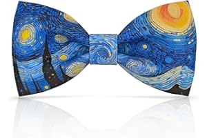 Lanzonia Papillon Bambino Fantasia 4-12 Anni, Originale per Ragazzo con Disegno Divertente, Stampa per Scolastico Compleanno Festa