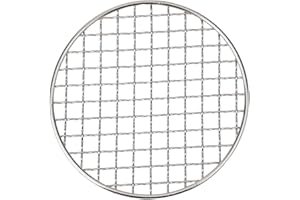Homefurnishmall Grille de barbecue ronde en maille d'acier inoxydable multi-usages, grille de refroidissement à la vapeur (150 mm), IIQA5JX28CGR77I443XRD5XL