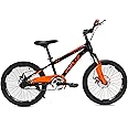 Vaux Cruz Kids Mountain Bike MTB for 5-10 Years Boys & Girls, Adjustable Seat, Disc Brakes, Handbrake, Suspension, 16 Inch /20 Inch Bicycle W/Side Stand
