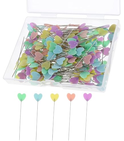 Hemline Flower Head Pins, 54mm, pk of 60 by Hemline