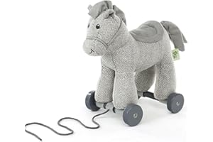 Little Bird Told Me - Pull Along Toy with Removable Wheels, for Toddlers and 1 Year Olds (Stirling Horse)