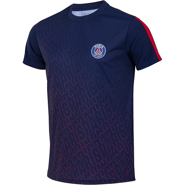 PSG T-Shirt Collection Officielle Paris Saint Germain - Maillot Supporter 100% Coton