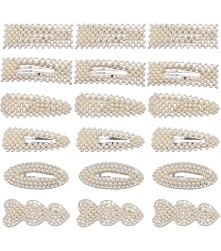 Set Di 2 Piccole Barrette Fermacapelli Con Cristalli Multicolore E Metallici - Lunghezza 2 3/8 Pollici
