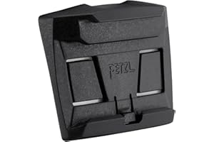PETZL - Sistema di Fissaggio Autoadesivo per Il Fissaggio di Una Lampada Frontale a Un Casco Adapt - Unisex, Nero, Taglia Unica