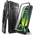 SUPCASE [Unicorn Beetle Pro Series] Case Designed For iPhone 11 6.1" (2019 Release), Full-Body Rugged Holster Case With Built-in Screen Protector & Kickstand & Belt-Clip - Black