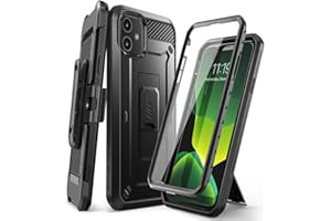 SUPCASE Etui z serii Unicorn Beetle Pro zaprojektowane dla iPhone'a 11 6,1 cala (wersja z 2019 r.), wbudowany ochraniacz ekranu wytrzymały futerał na cały korpus (czarne)