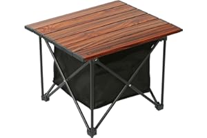 ROCK CLOUD Portable Folding Camping Table Upgrade Frame More Stable Ultralight Aluminum Outdoor Beach Table with Storage Bag for Camping Hiking Backpacking Picnic