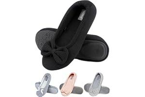 soxo Ballerine Eleganti Ciabatte Donna Estive Pantofole Casa Invernali Pelose Ospiti 2 Taglie