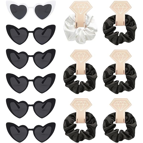 Occhiali Da Sole A Forma Di Cuore - Stile Vintage Per Feste E Addio Al Nubilato - Foto 4