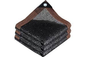 ZOZIJIU Toldo para jardín, Red de Sombra con Ojales, para Exteriores, terraza, pérgola, balcón, Invernadero, gallinero, Verduras de jardín