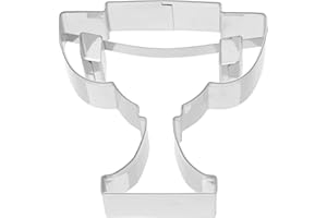 ORIGINAL KAISER 2300600697 Kaiser-Molde para Galletas, diseño de Copa de fútbol, Acero Inoxidable, 8 cm