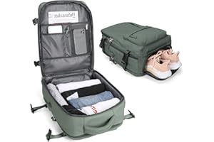 BJLFS Plecak Podróżny Ryanair Cabin Bag 40x20x25 Torba Kabinow Easyjet bagaż podręczny 45x36x20 Damski plecak podróżny Plecak na Laptop Plecak Turystyczny Wodoodporny Męski