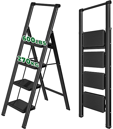 Scala A Gradino Pieghevole A 2025 A Scala Di Sicurezza In Alluminio Addensato Sc