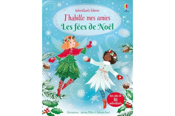 J'habille mes amies - Les fées de Noël - dès 5 ans