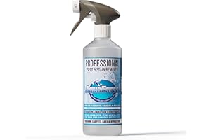 AQUAFORCE Professional Spot & Carpet Stain Remover | Advanced Upholstery Cleaner Technology Spray | Cleaning Solution for Most Types of Carpets, Fabrics, Sofa, Mattress (500ml)