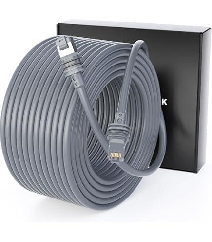 Starlink - Cavo di prolunga v3 da 46 m, cavo di ricambio per Starlink Gen 3 (1 pezzo, 150 piedi, spina esterna impermeabile, cavo Ethernet Starlink di 3a generazione, accessori per Starlink