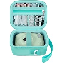 Roze Cameratas Voor Kinderen – Beschermende Opbergtas Met Ritssluiting, Schouderriem En Vakjes Voor Accessoires, Voor Compacte Digitale Camera's