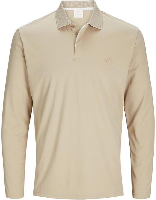 TOM TAILOR Męski T-shirt z długim rękawem, 36807 – Grass Green