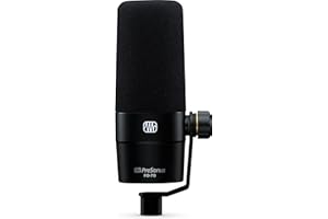 PreSonus PD-70 dynamiczny mikrofon kardioidalny do nagrywania, nadawania, podcastów i transmisji na żywo