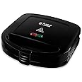 Russell Hobbs Sandwich Toaster/Toastie Maker – Makes 2 Toasties, Cuts and seals, Non-stick easy clean plates, Verticle storage, Power On & Heat ready lights, Handle with locking clip, 760W, 24520