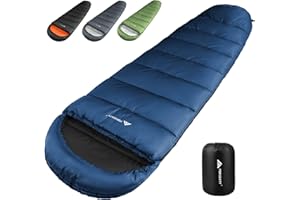 Sacco A Pelo 3-4 Stagioni Sportneer - Ultraleggero E Compatto - Per Adulti E Bambini