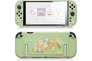 GeekShare Schutzhülle kompatibel mit Switch 2, schlanke, dockbare PC-Abdeckung für Switch 2 Konsole und Spielkonsole – Kleine Papageien