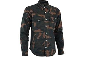 BOSMOTO HERREN LUMBER-JACK JACKEN IN GRAU/ROT-SCHWARZ KARRIERT (2XL, Como)