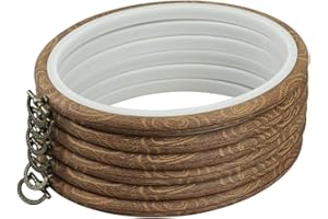 HODEACC 6 Pack 4.7x5.9 inch Mini Bamboo Circle,Embroidery Hoop Cross Stitch Hoop Ring for DIY Art Craft Handy Sewing (6 Pack 4.7x5.9 inch)