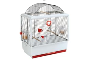 Ferplast Palladio 3 Bird Cage, 49 x 30 x 64 cm, Black